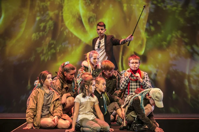 Opera <em>Hobbit </em>Glasbene matice Ljubljana, velik in drag projekt. Foto Tina Ramujkič