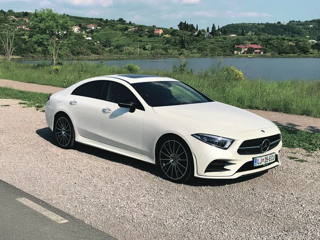 Mercedes-benz CLS je eden najatraktivnejših avtomobilov tega leta. Za njim se obračajo stari in mladi. FOTO: Aljaž Vrabec