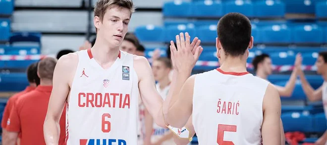 Luka Šamanić sodi med najobetavnejše evropske košarkarje. Foto KK Petrol Olimpija