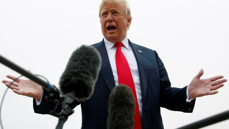 Fotografija: Donald Trump bo dobil osebno pismo. FOTO: Reuters