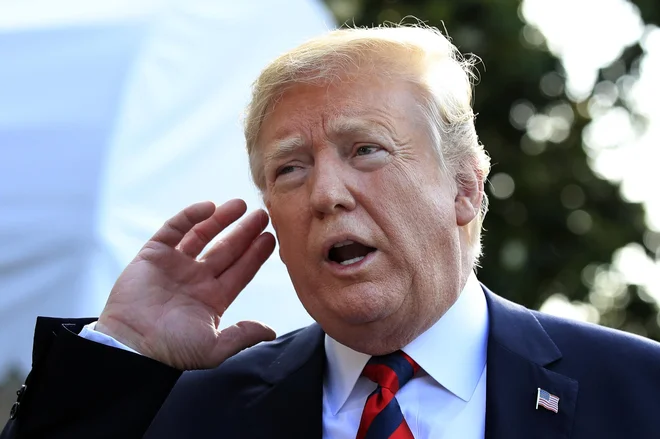 Tokrat o Trumpovem protekcionizmu. FOTO: AP