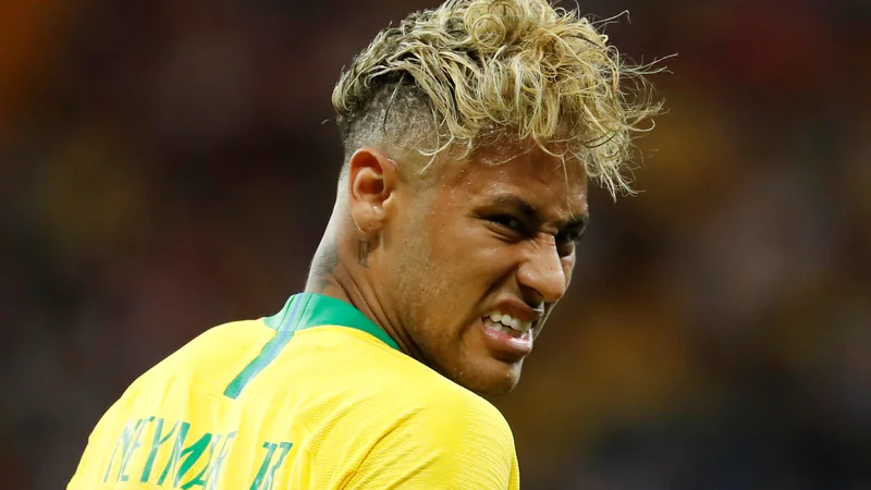 Fotografija: Neymar je na svetovno prvenstvo prišel z novo pričesko. FOTO: Reuters