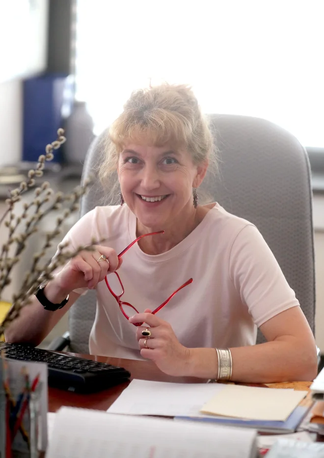 &raquo;Program nove sezone je izrazito sodoben, večinoma gre za novitete,&laquo; je poudarila Barbara Hieng Samobor. FOTO: Dejan Javornik