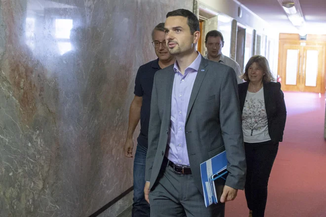 Med kandidate za vodenje državnega zbora omenjajo tudi predsednika NSi Mateja Tonina. FOTO: Voranc Vogel