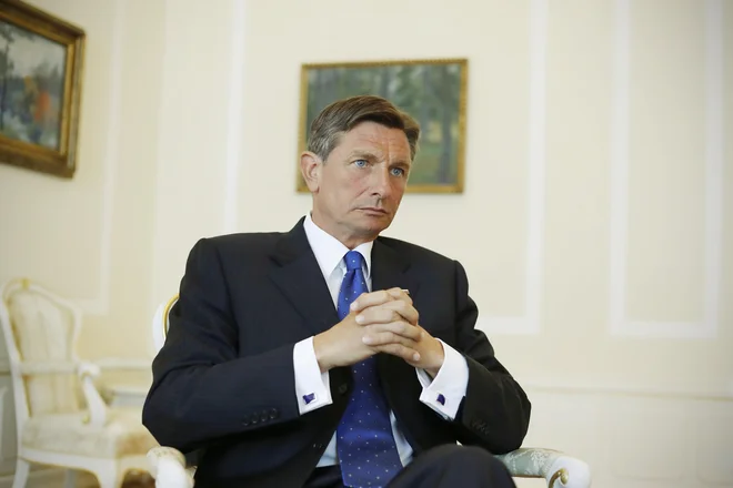 Borut Pahor: Evropska komisija ni izpolnila pričakovanja, da bi se postavila na stran evropskega in mednarodnega prava. FOTO: Leon Vidic/Delo