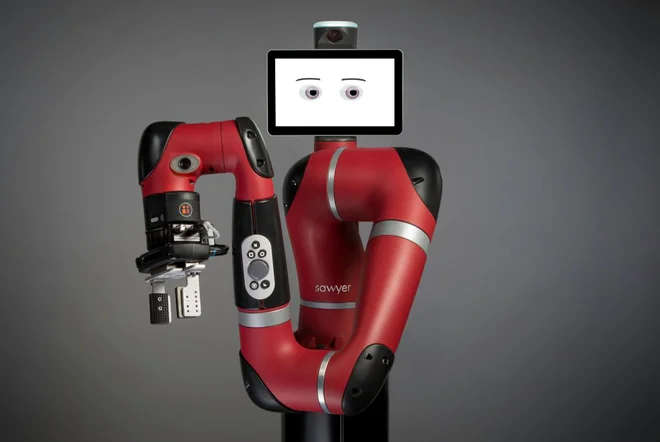 Sawyerja so pred tremi leti razvili v bostonski družbi Rethink Robotics. FOTO: Arhiv podjetja