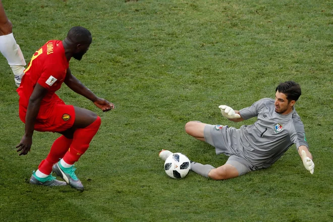 Jaime Penedo je bil nekajkrat na izjemni preizkušnji. Foto Odd Andersen/AFP