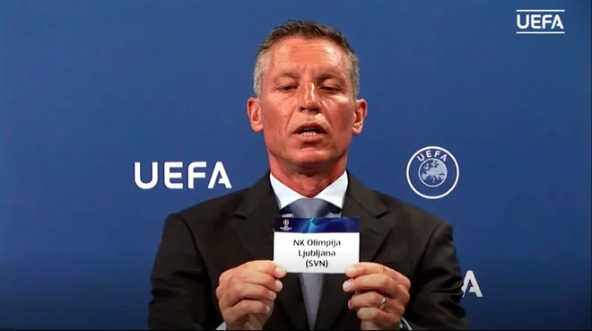Olimpija je dobila najbrž najtežjega nasprotnika. FOTO: Uefa&nbsp;