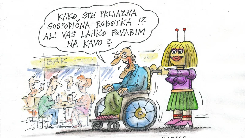 Fotografija: Karikatura: Marko Kočevar