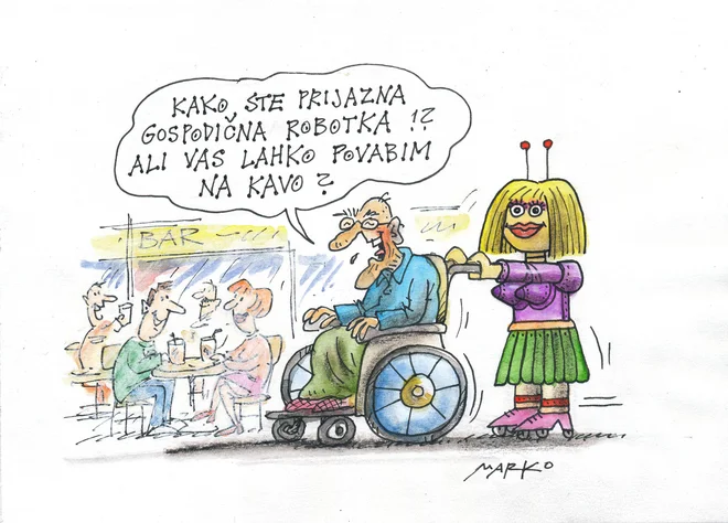 Karikatura: Marko Kočevar