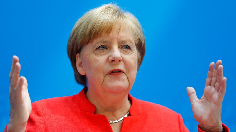 Fotografija: Angela Merkel FOTO: Hannibal Hanschke/Reuters