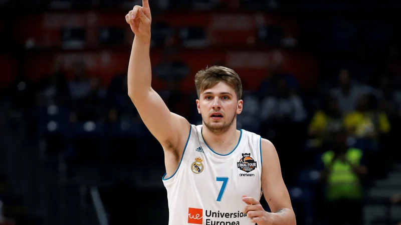 Fotografija: Luka Dončić je danes še igral četrto tekmo finala, v noči na petek ga čaka nabor lige NBA.