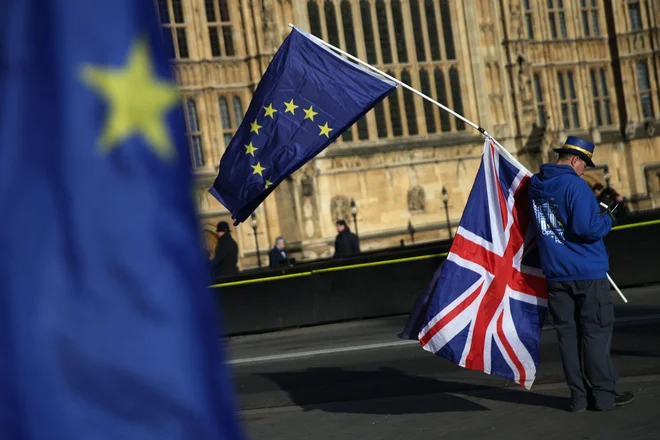 Bo brexit sprožil razpad EU? FOTO: Daniel Leal-Olivas/AFP