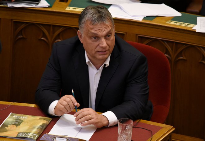 Madžarski premier Viktor Orban FOTO: Reuters/Tamas Kaszas