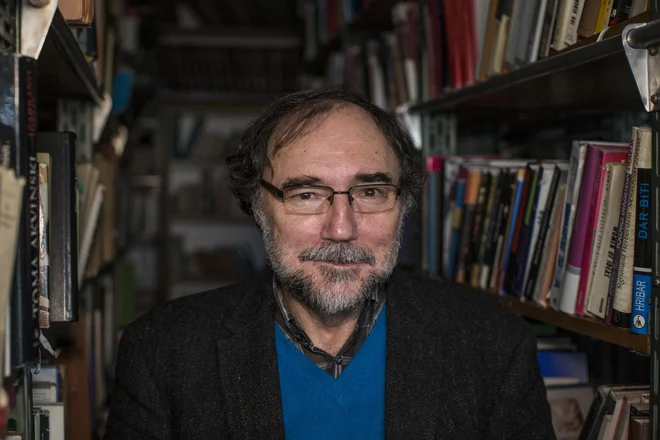 Boris A. Novak: &quot;Kot pesnik in kot moški sem se veliko naučil iz ženske rabe jezika.&quot; FOTO: Voranc Vogel