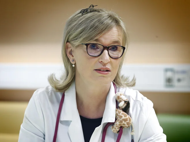 Pediatrinja Anamarija Meglič FOTO: Aleš Černivec