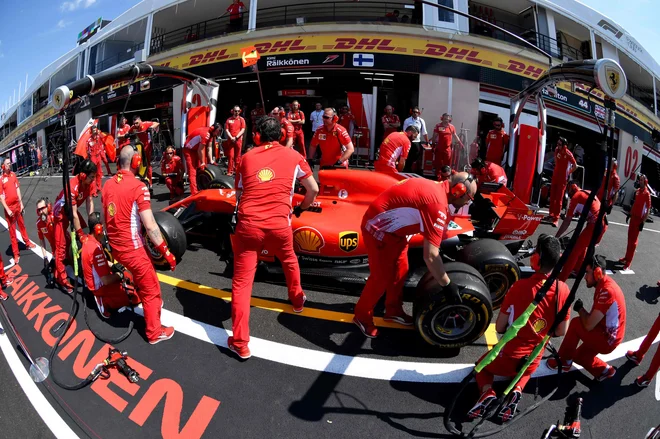 Ferrari ima v Franciji rekordnih 17 zmag, Kimi Räikkönen je bil najboljši leta 2007, ko je bil svetovni prvak. Foto: AFP
