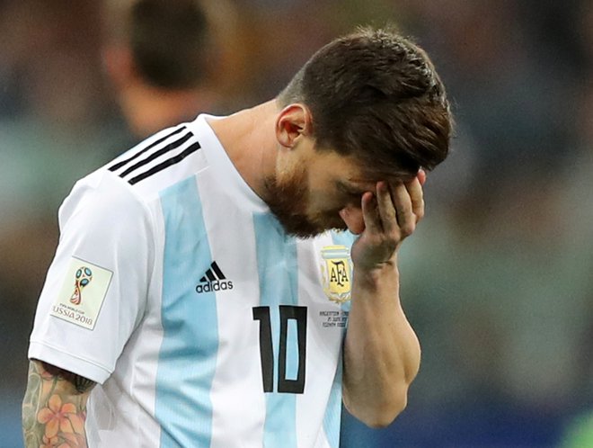 Lionel Messi ima ponovno veliko dela. Bo popeljal Argentino do zmage? FOTO: Reuters