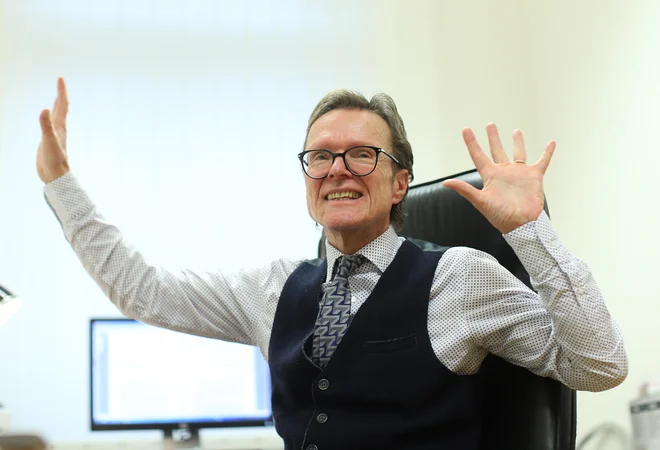 Jan Zobec: Čeprav so obtožbe predsednika vrhovnega sodišča povsem pavšalne in nekonkretizirane, prevzemam breme razbremenjevanja. FOTO: Tomi Lombar/Delo