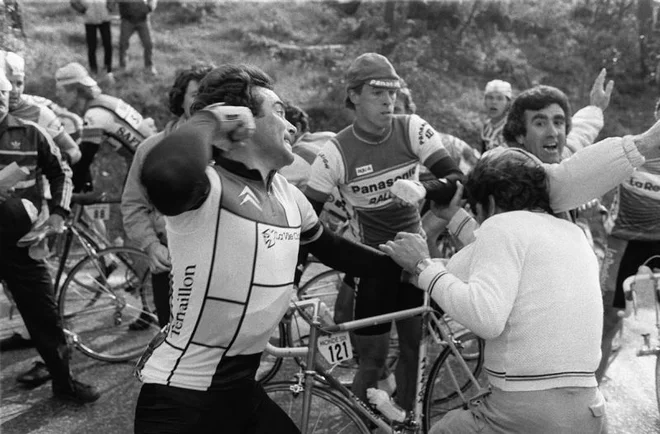 Sloviti "udarec" Bernarda Hinaulta. FOTO: AFP