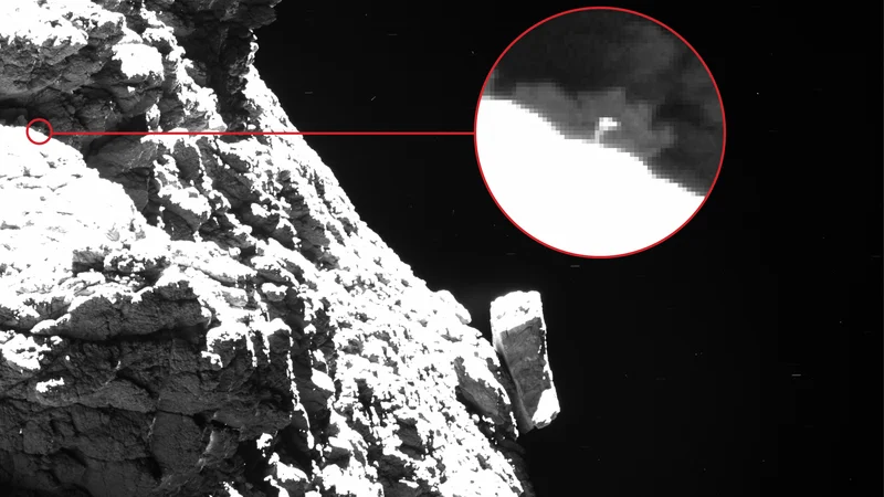 Fotografija: Philae FOTO: ESA/Rosetta/MPS for OSIRIS Team MPS/UPD/LAM/IAA/SSO/INTA/UPM/DASP/IDA