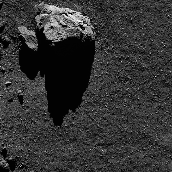 Komet 67P Čurjumov-Gerasimenko FOTO: ESA/Rosetta/MPS for OSIRIS Team MPS/UPD/LAM/IAA/SSO/INTA/UPM/DASP/IDA
