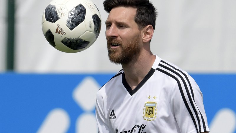 Fotografija: Lionel Messi je bil med argentinsko generalko za spopad z Nigerijo vsaj navzven dobre volje.