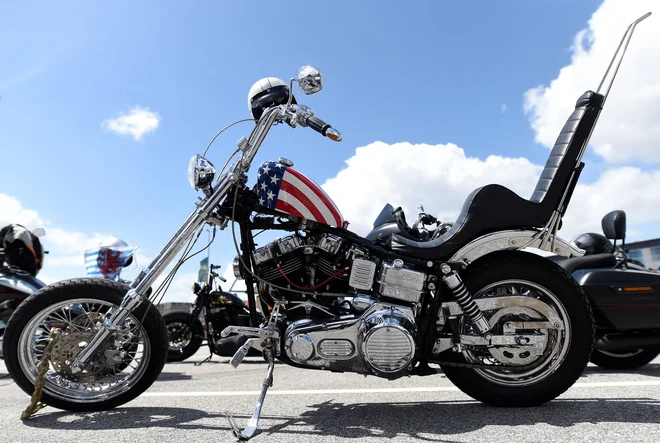 Harley-Davidson so tudi v Evropi zelo popularni. FOTO: Fabian Bimmer / Reuters