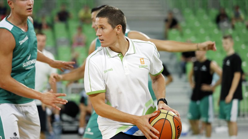 Fotografija: Jaka Lakovič je še vedno dragocen za košarkarsko reprezentanco.
FOTO: Uroš Hočevar/Delo