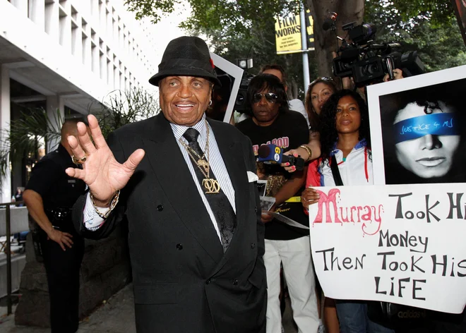 Joe Jackson je bil tudi redni gost sodišč, na fotografiji je na kalifornijskem leta 2011. FOTO: Mario Anzuoni/REUTERS