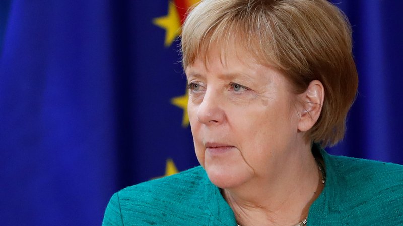 Fotografija:  Angela Merkel FOTO: Yves Herman/Reuters