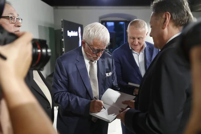 Predstavitev knjige Petra Čeferina. Ljubljana, 28. junij 2018 Foto Leon Vidic/delo