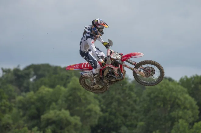 Tim Gajser je skupno pridobil eno mesto. Foto HRC