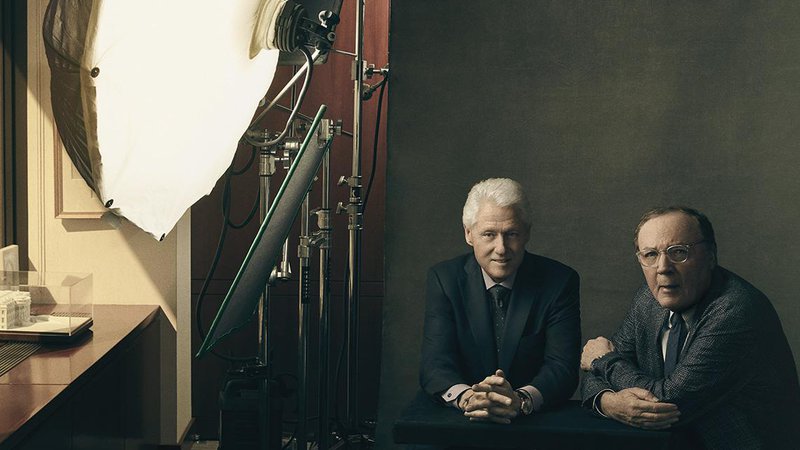 Fotografija: Bill Clinton in James Patterson FOTO: Promocijsko gradivo