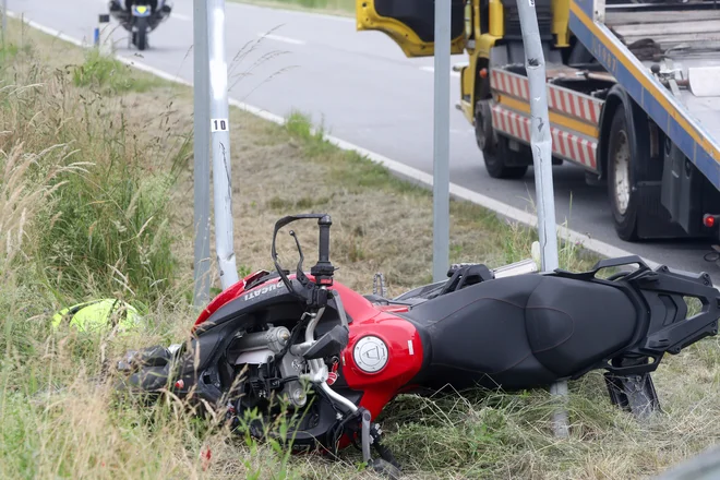 Maja letos se je smrtno ponesrečil 50-letni motorist. FOTO: Marko Feist 