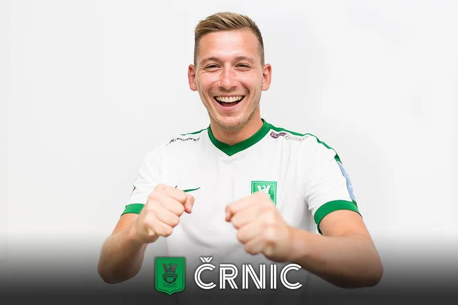 Matic Črnic je nova okrepitev Olimpije. Foto: NK Olimpija Ljubljana