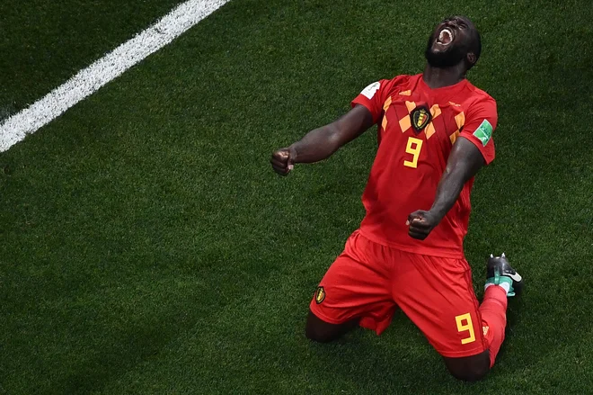 Tudi velemojster Romelu Lukaku bo imel svoj načrt, ne bo ga zanimala zgodovinska statistika, ki razkriva, da je Brazilija daleč najuspešnejša država na mundialu. FOTO: AFP