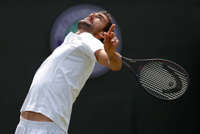 Marin Čilić je zgodaj kapituliral. Foto Andrew Couldridge/Reuters