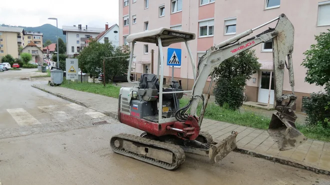 Župan Matic Tasič je povedal, da bodo od države zahtevali takojšnjo izvedbo sanacije Štefanovega potoka. FOTO: Mateja Kotnik