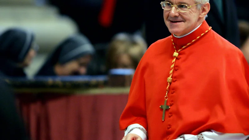 Fotografija: Jean-Louis Tauran Bil je ugleden poliglot in velik ljubitelj Bachove glasbe, večino življenja pa je preživel v službi Svetega sedeža. FOTO: AFP