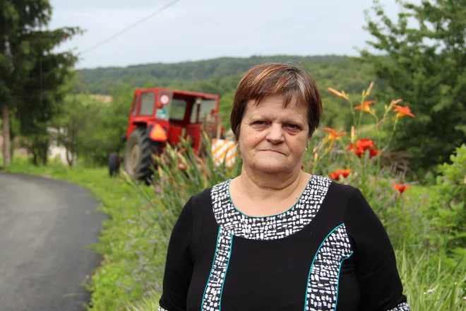 &quot;Kaj bo s kmetijo?&quot;, se sprašuje Marija Grabušek. Foto Simona Fajfar
