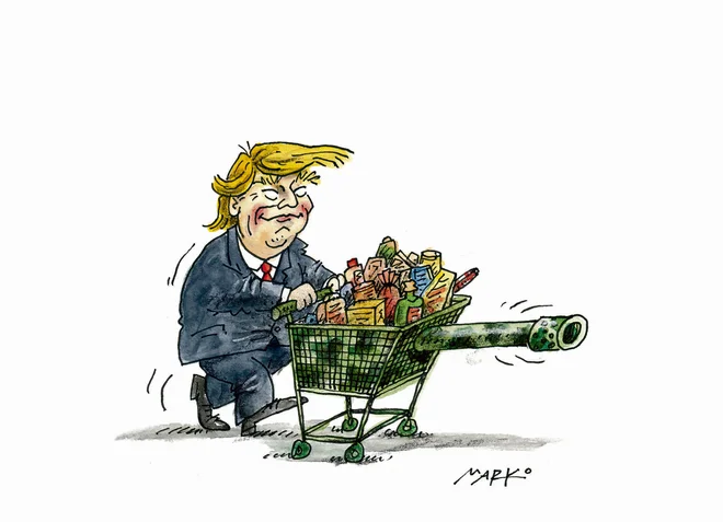 Donald Trump FOTO: Marko Kočevar