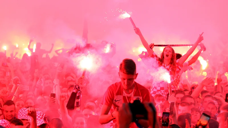 Fotografija: Središče Zagreba je ponorelo. Foto Antonio Bronić/Reuters