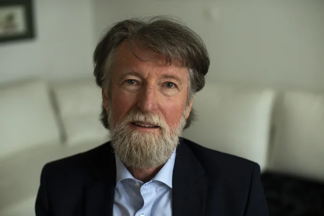 Franc Mikša: Nikdar si nisem mislil, da bom napisal knjigo v angleščini.<br />
Foto Voranc Vogel