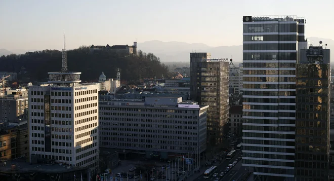 Prestižni hotel v lasti Zlatarne Celje bo v višino meril prav toliko, kolikor meri hotel Intercontinental – okoli 80 metrov. FOTO: Blaž Samec