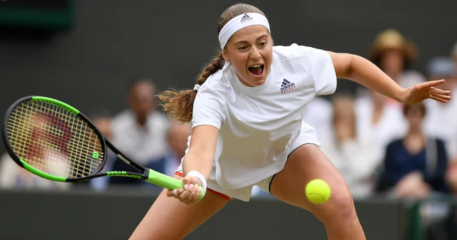 Jelena Ostapenko lovi svojo drugo lovoriko s turnirjev velike četverice. Foto Glyn Kirk/AFP