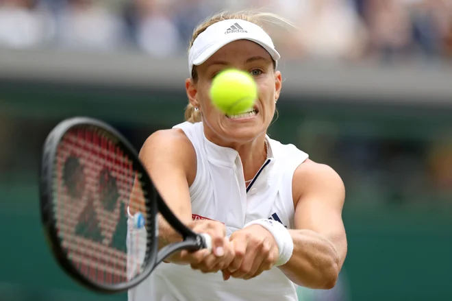 Angelique Kerber bo najvišje rangirana polfinalistka. Foto Daniel Leal-Olivas/AFP