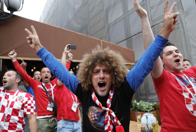 Hrvati so prepričani o nastopu v finalu, tako se pripravljajo tudi za tekmo. FOTO: Reuters