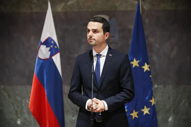 Matej Tonin se je sestal tudi z Borutom Pahorjem. FOTO: Uroš Hočevar