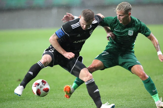 Olimpija se je že na prvi evropski oviri že tretjič zapored spotaknila. FOTO:&nbsp;Mavric Pivk/Delo